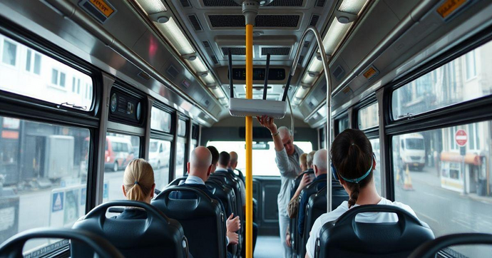 Instalação de roteador para ônibus