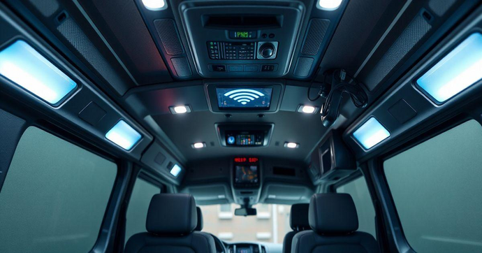 Instalação de Wi-Fi para Van Empresarial
