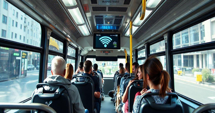 Serviço de Instalação de Wi-Fi para Ônibus
