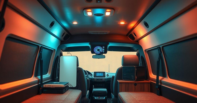 Instalação de Wi-Fi para Van: Conecte-se em Movimento