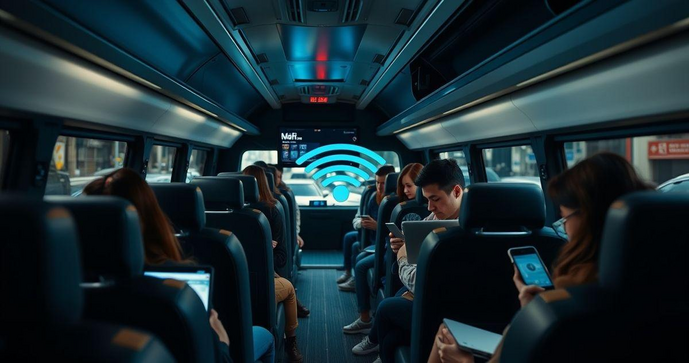 Assistência técnica para Wi-Fi em micro-ônibus executivo garante conectividade e conforto durante as viagens