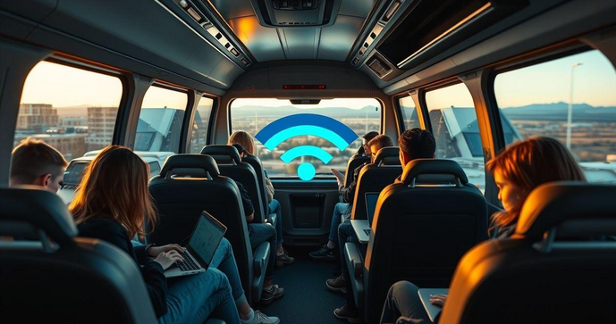 Como escolher uma empresa de internet Wi-Fi para vans que atenda suas necessidades
