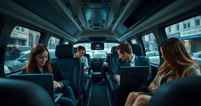 Melhores Empresas de Internet Wi-Fi para Van Executiva para Conforto e Produtividade