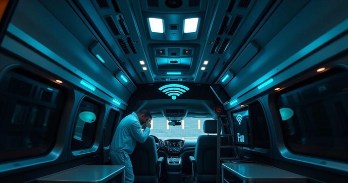 Como o Serviço de Instalação de Wi-Fi para Van Empresarial Pode Transformar Seu Negócio