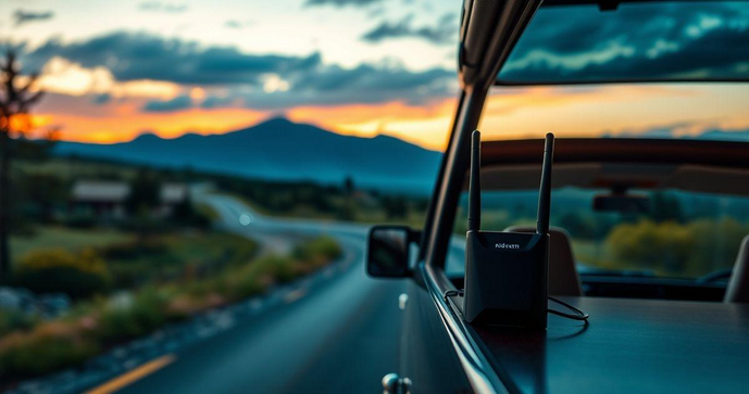 Fornecedor de modem wifi para van que garante conectividade em qualquer lugar