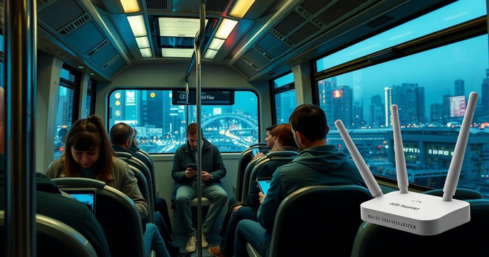 Fornecedor de wifi para ônibus: Como escolher o melhor serviço para sua frota