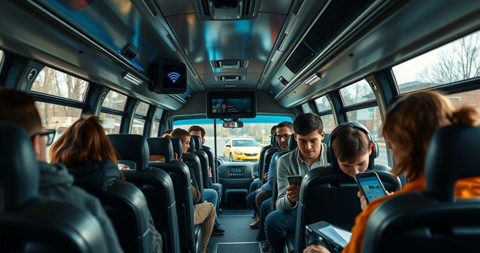 Comprar aparelho de wifi para micro ônibus e melhorar a conectividade no seu transporte