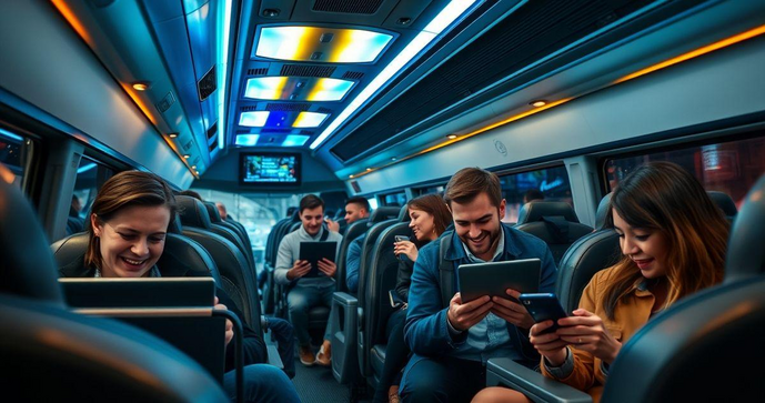 Empresa de manutenção de wi fi para ônibus executivo garante conexão estável