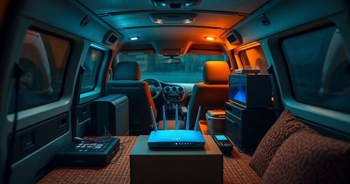 Roteador para IoT para Van que Transforma Sua Conexão