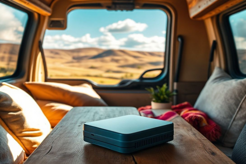 Modem WiFi para Van: Melhores Opções para Conexão
