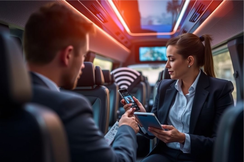 Assistência técnica para Wi-Fi em micro-ônibus executivo garante conectividade e conforto
